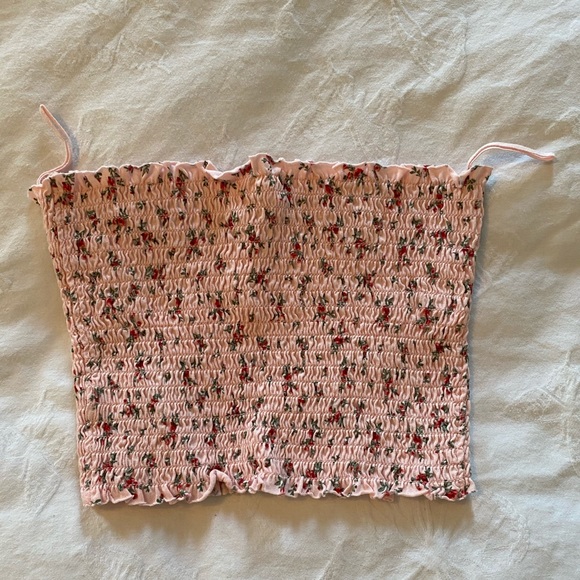 Floral tube top - Picture 2 of 2